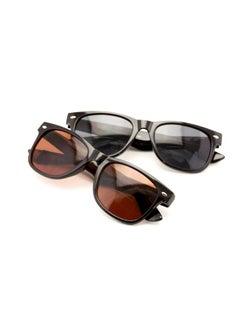 V.W.E. Classic Bifocal Outdoor Reading Sunglasses Comfortable Stylish Simple Readers Magnification (Both Pair 2.75)  - Image 1