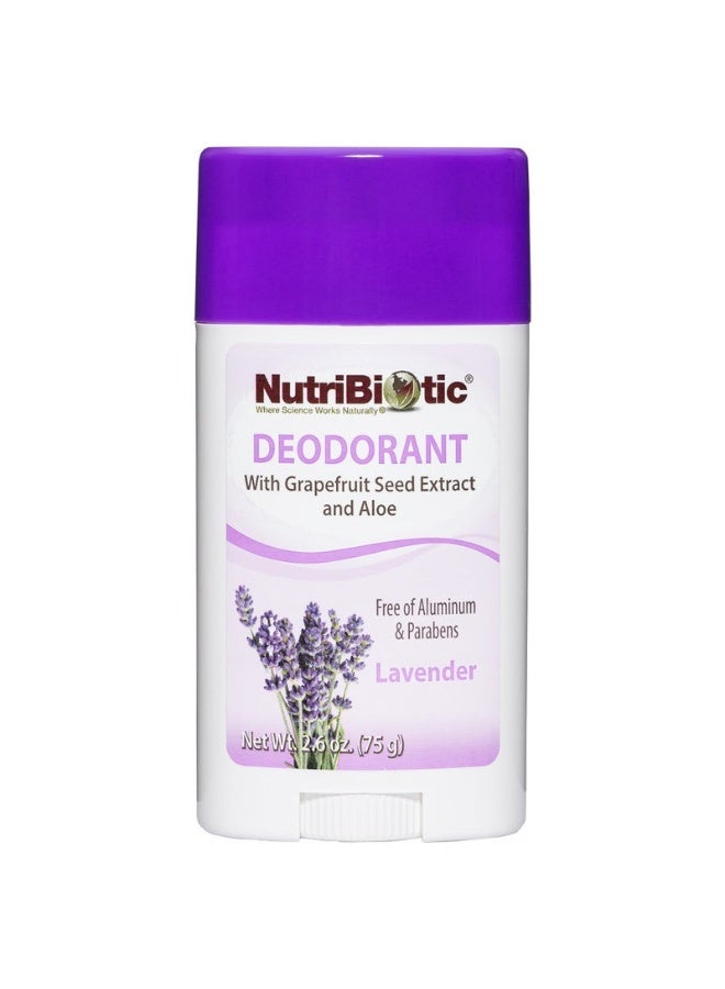 NutriBiotic Lavender with Grapefruit Seed Extract and Aloe 75g - Image 1