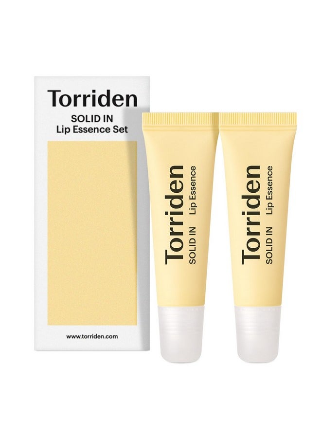 Torriden Torriden SOLID In Ceramide Lip Essence 0.37 fl.oz * 2 (Pack of 2) | Moisturizing Lip Essence for Glowy, Plumped, and Radiant Lip | Korean Lip Balm  - Image 1