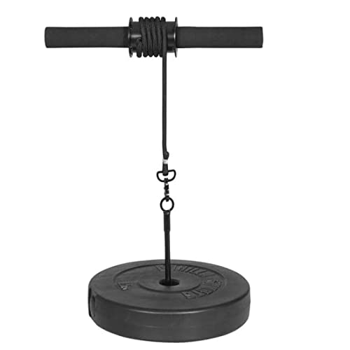 Lycan Forearm Blaster/Arm Twister with Anti-Slip Knurled Handles, Rope and Loading Pin for Hand Exercise, Muscle Strengthening, Arm Training (Supports 100 Kg) (Arm Twister) - Image 5