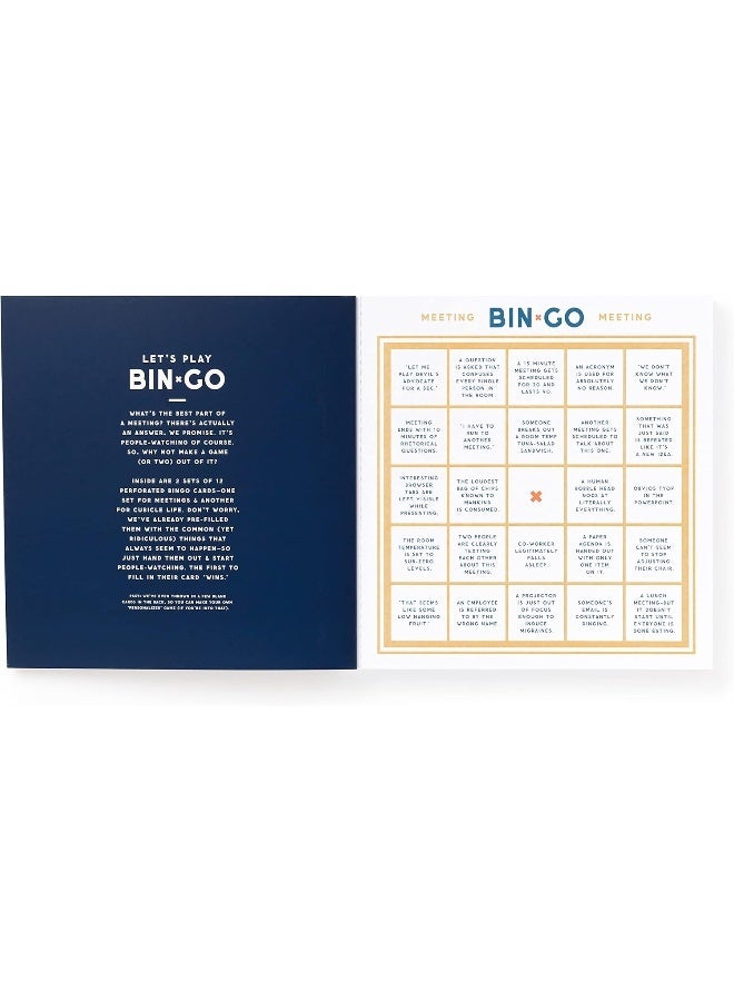 Bin-go To A Dumb Meeting Bingo book - Image 3