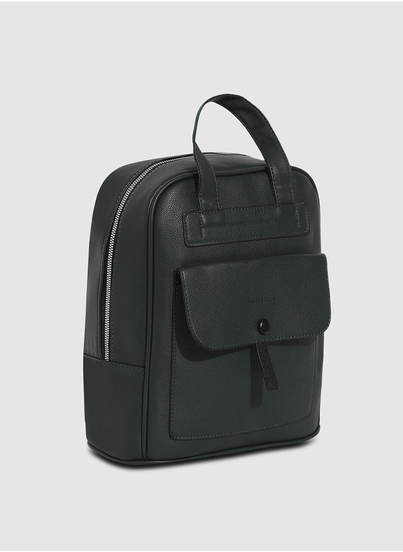 Haute Sauce Top Handle Backpack - Forest Green  - Image 2