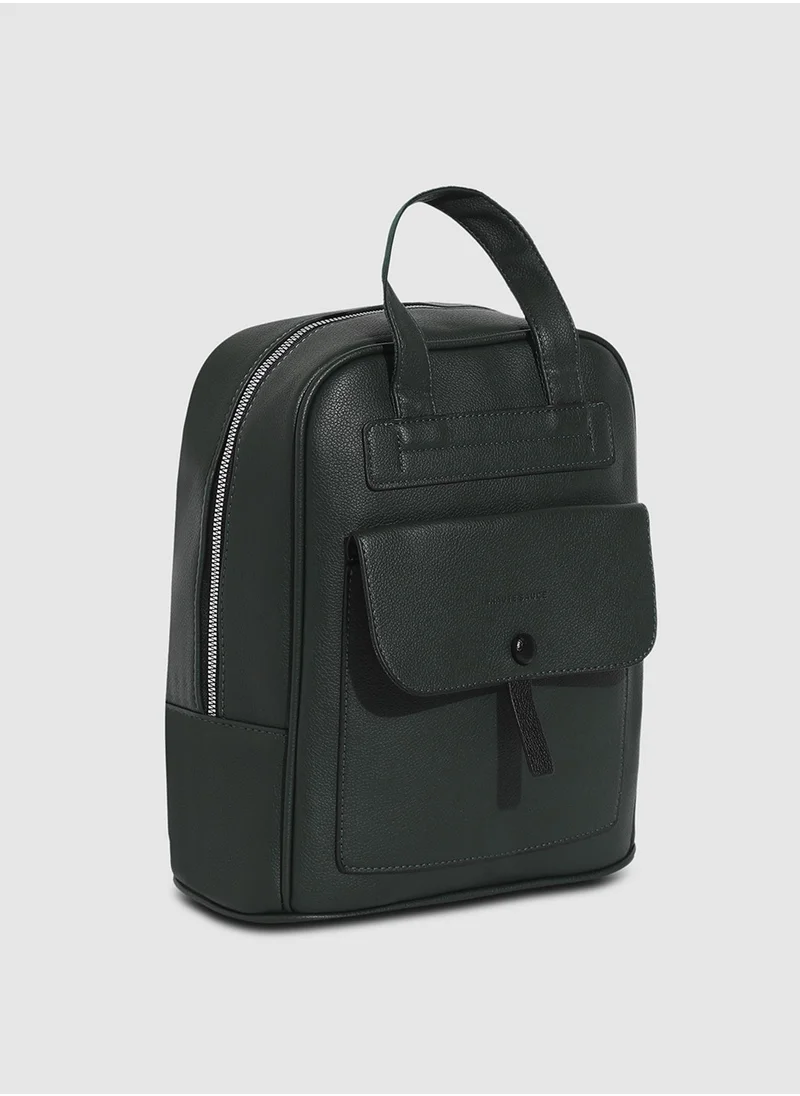 Haute Sauce Top Handle Backpack - Forest Green