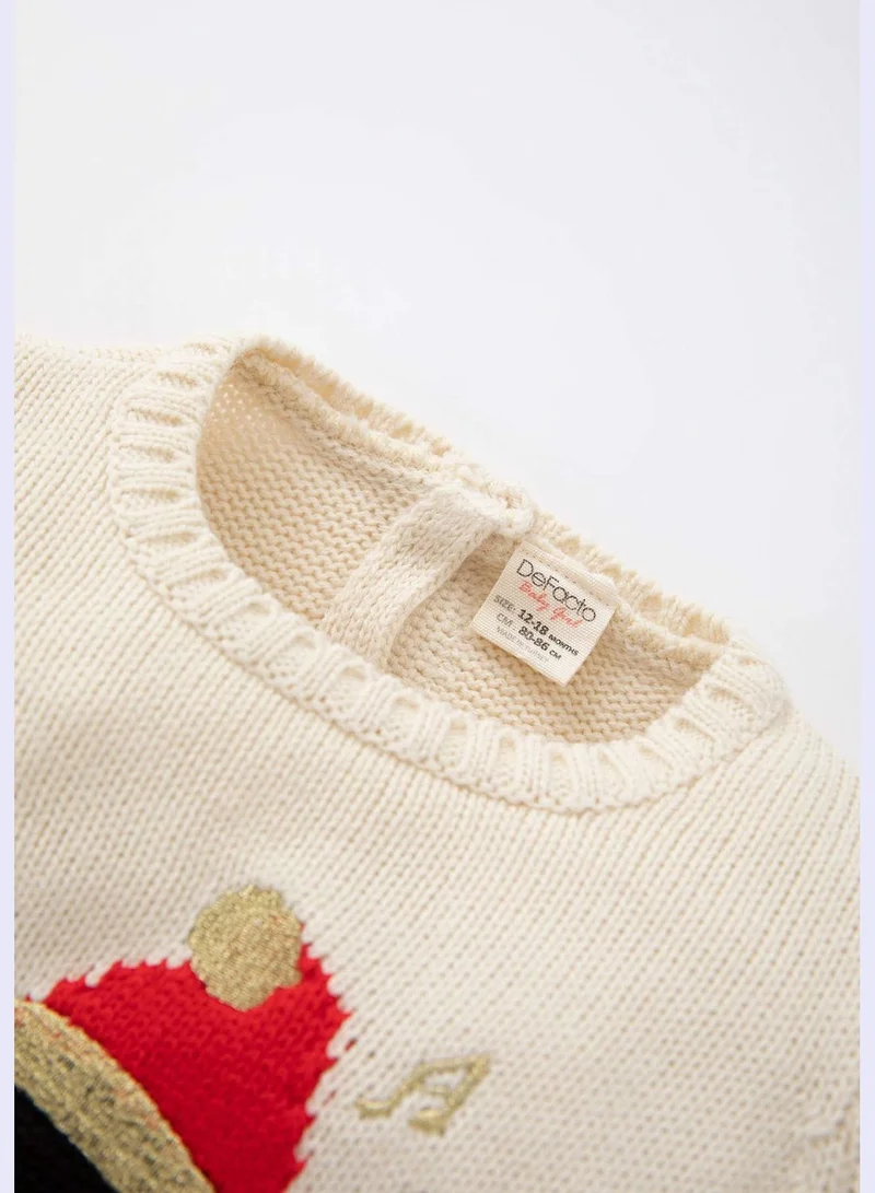 DeFacto New Year 2 Pack BabyGirl Regular Fit Long Sleeve Tricot Set