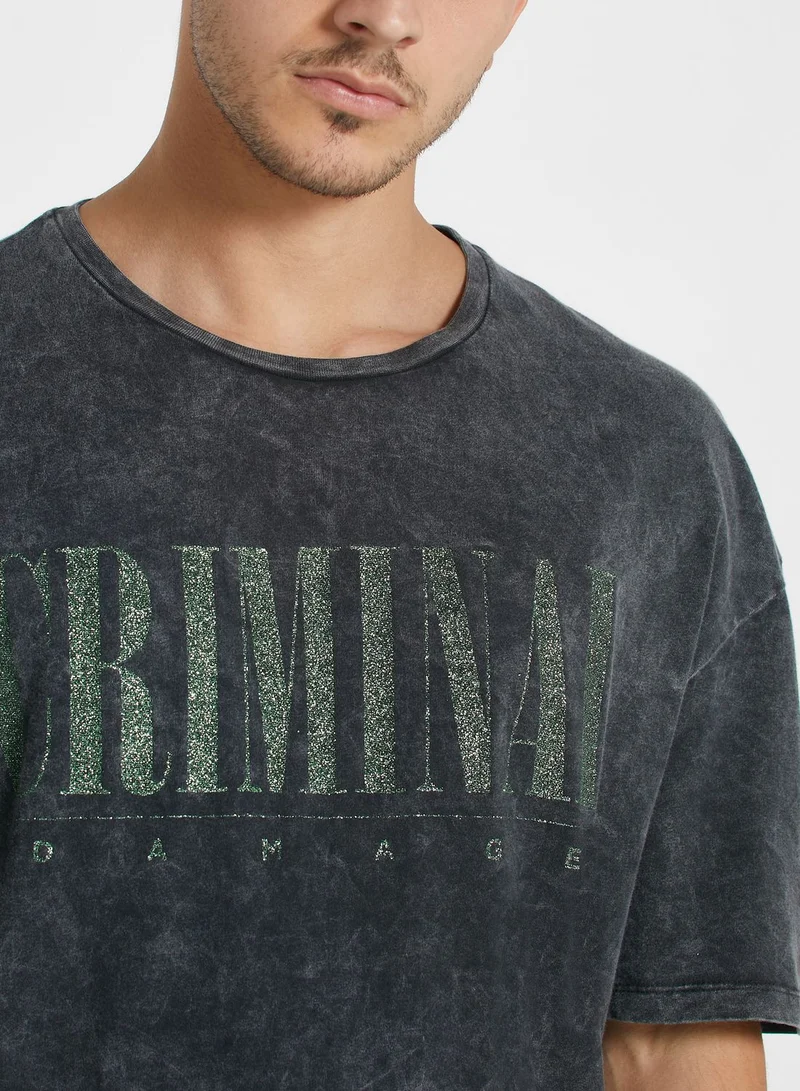 CRIMINAL DAMAGE Nirvana T-Shirt