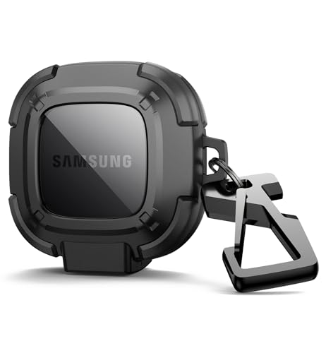 Dexnor Rugged Bumper Case for Galaxy Buds FE 2023Buds 2 Pro 2022Buds 2 2021Buds Pro 2021Buds Live 2020 Cases with Secure Lock Shockproof Cover with Carabiner - Image 3