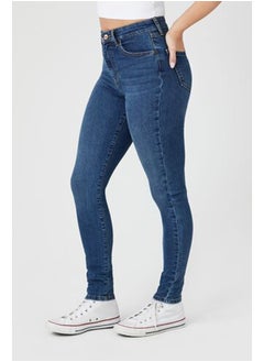 FOREVER 21 Super-Stretch High-Rise Skinny Jeans  - Image 2