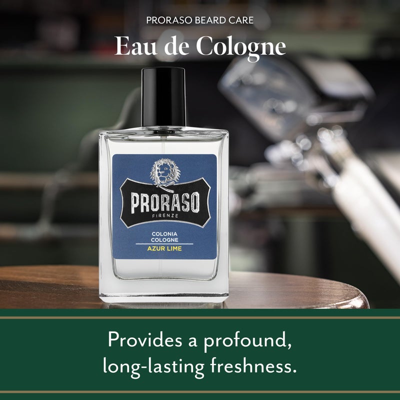 Proraso Eau De Cologne, Azur Lime, 3.4 Fl Oz - Image 3