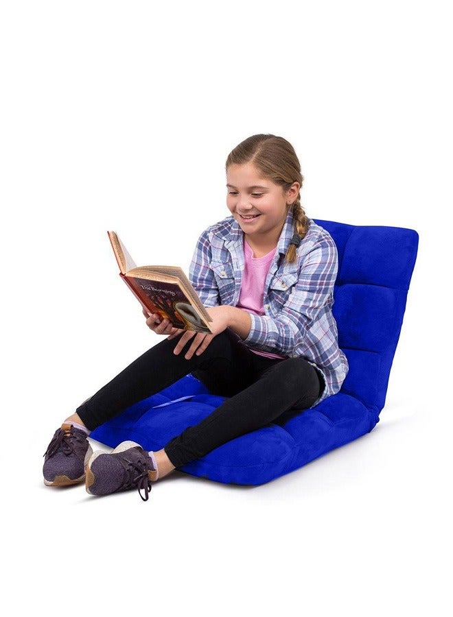 كادي ون كرسي أرضي للتخييم والرحلات متعدد الألوان اسفنج مبطن بجودة المخمل مع ظهر قابل للتعديل ( قد يختلف الوان) - Image 5