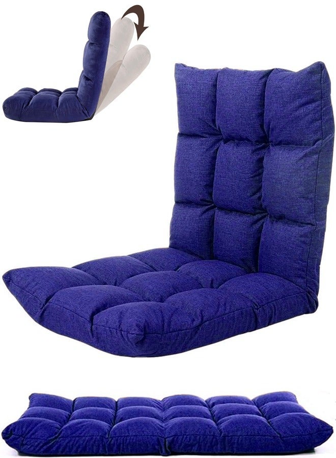 كادي ون كرسي أرضي للتخييم والرحلات متعدد الألوان اسفنج مبطن بجودة المخمل مع ظهر قابل للتعديل ( قد يختلف الوان) - Image 2