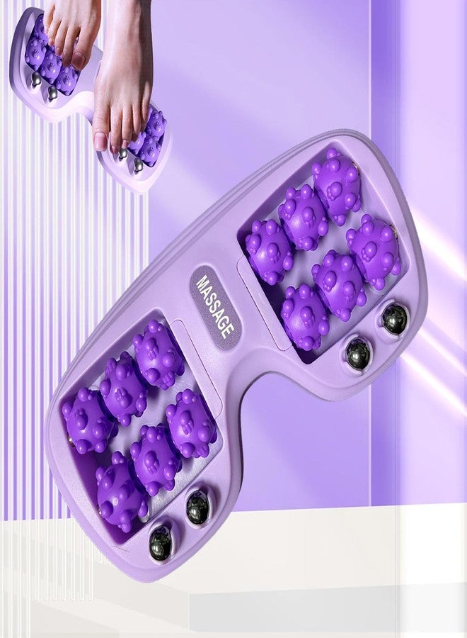 PMDYBY Portable Double Foot Massage Roller for Plantar Fasciitis Relief,Foot Massage Roller with Acupressure Therapy,Pain Relief, Stress Relief & Improved Circulation, Reflexology Tool for Home & Office Use - Image 1