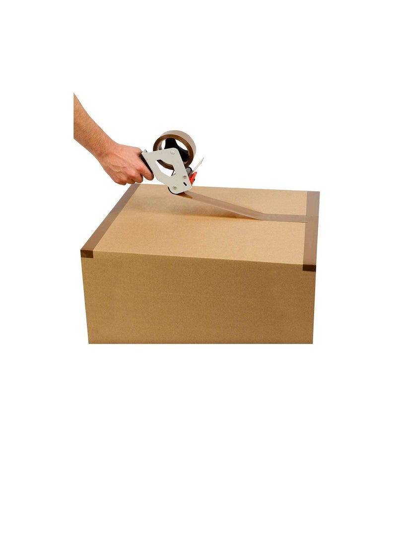 ROBUSTLINE - Robustline Brown Packaging Tape 2 Inch for Parcels and Boxes - This Brown Packing Tape Provides a Strong, Secure and Sticky Seal for Your Cardboard Boxes and for Moving House (50 YRD). (8) - Image 1