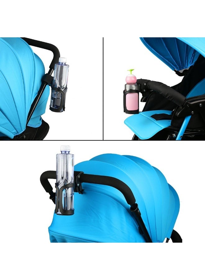 Accmor Bike Cup Holder, Stroller Drink Holders, Universal 360 Degrees Rotation Cup Drink Holder for Baby Stroller, Pushchair, Bicycle, Wheelchair and Motorcycle, 2 Pack - Image 5