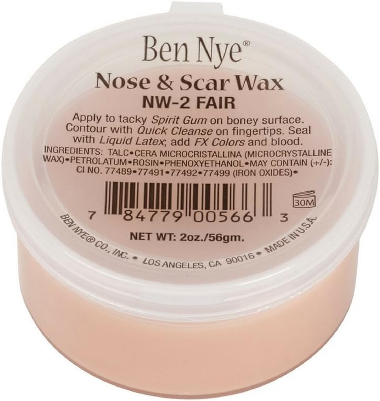 Ben Nye Nose & Scar Wax - Fair 2 Oz - Image 2