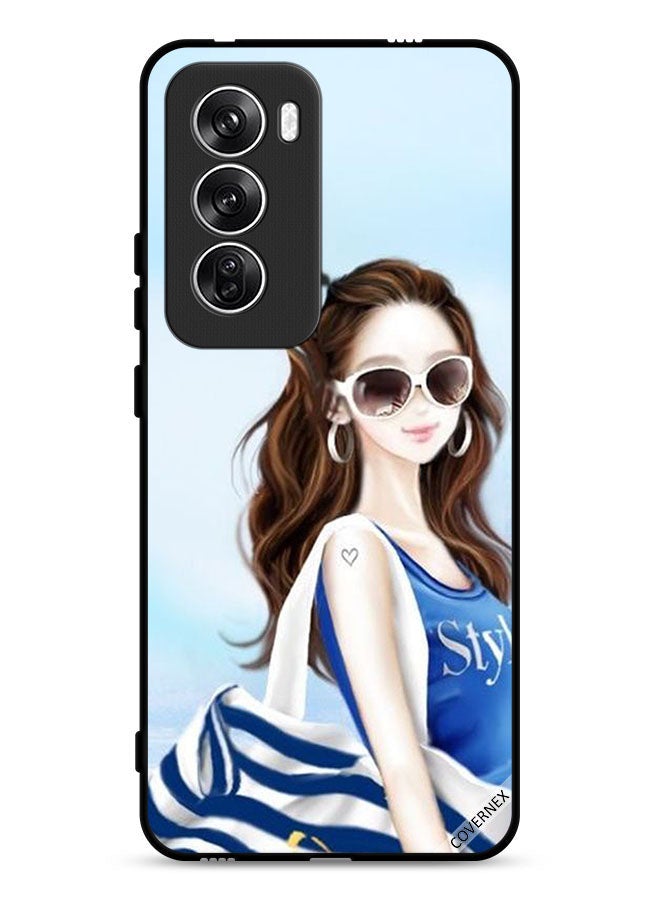 Covernex Oppo Reno12 5G Protective Case Cover Style Shirt - Image 1