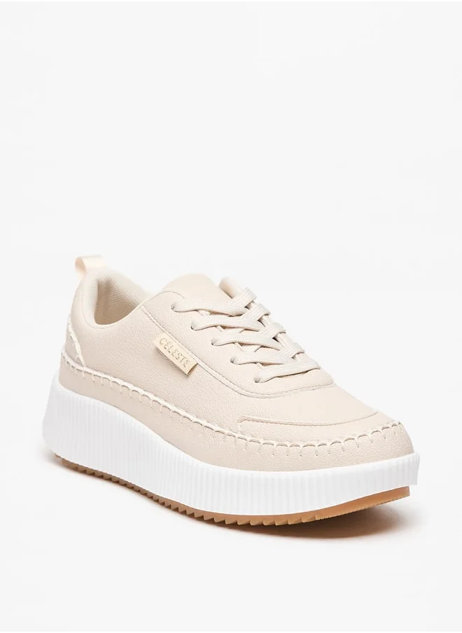 Celeste Women's Lace-Up Low Ankle Sneakers