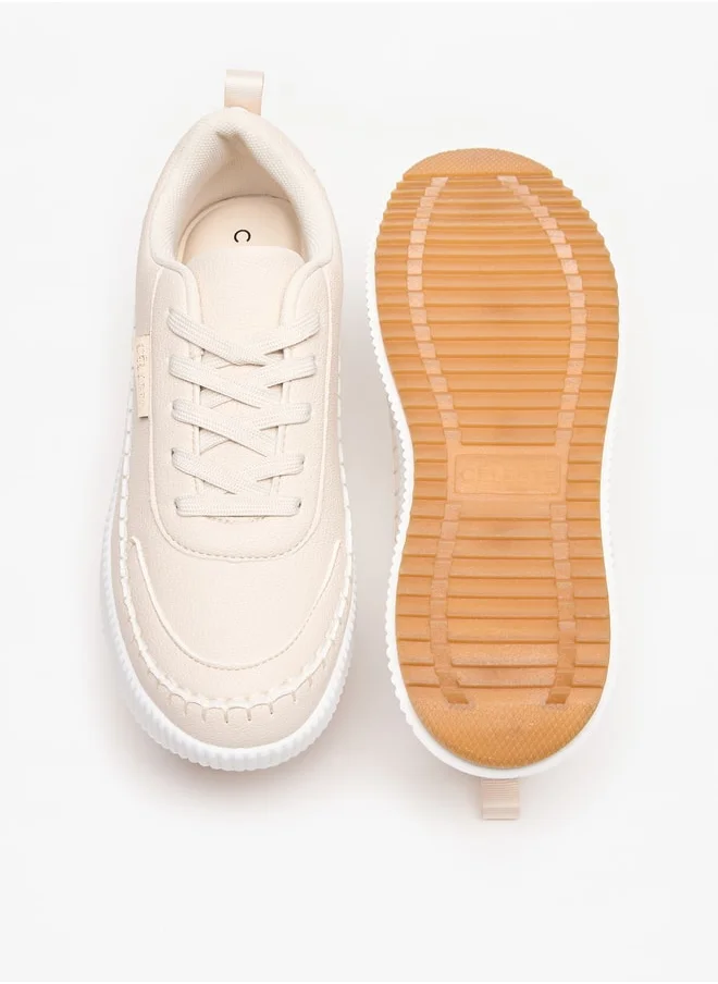 Celeste Women's Lace-Up Low Ankle Sneakers