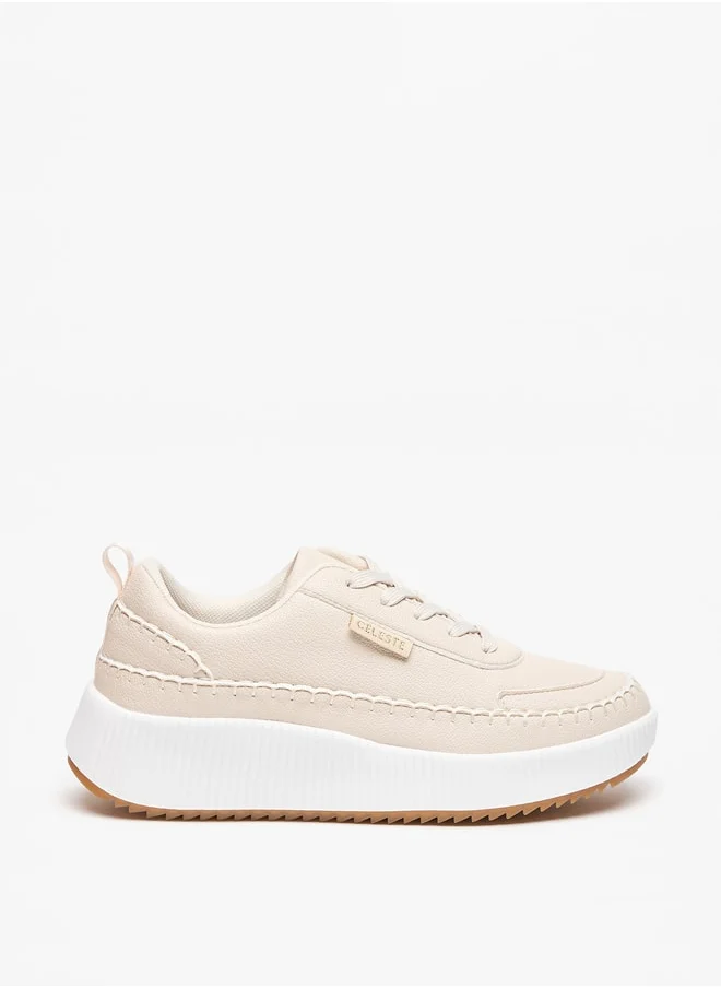 Celeste Women's Lace-Up Low Ankle Sneakers