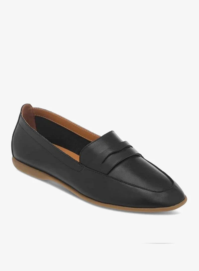 Celeste Womens Leather Ballerina Flats
