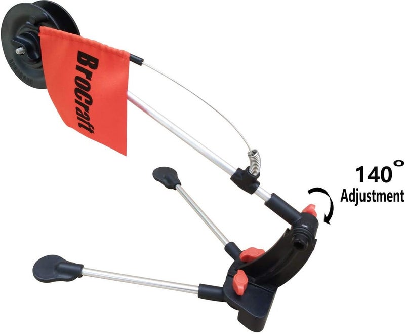 Brocraft Ice Fishing Stand Rattle Reel/Ice Fishing House and shanty Reel/Tip- up - Image 4