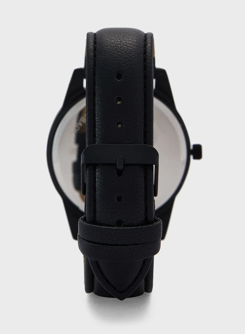 Robert Wood Watch and Bracelet Gift Set