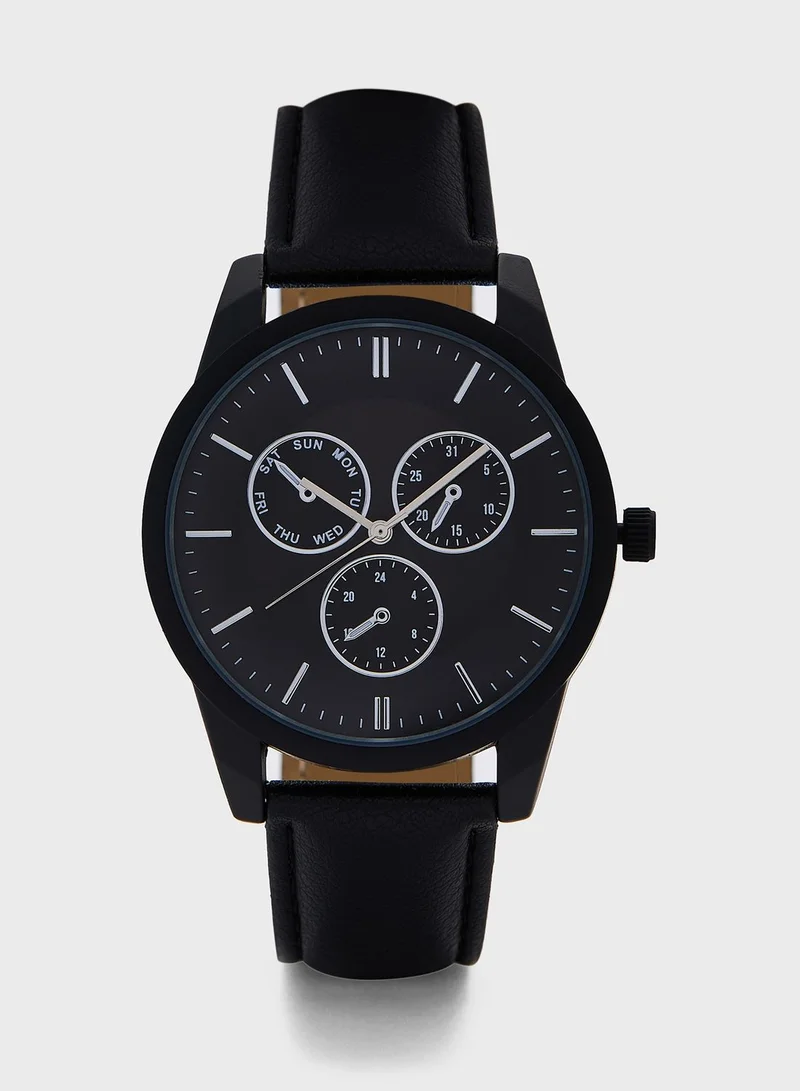 Robert Wood Watch and Bracelet Gift Set