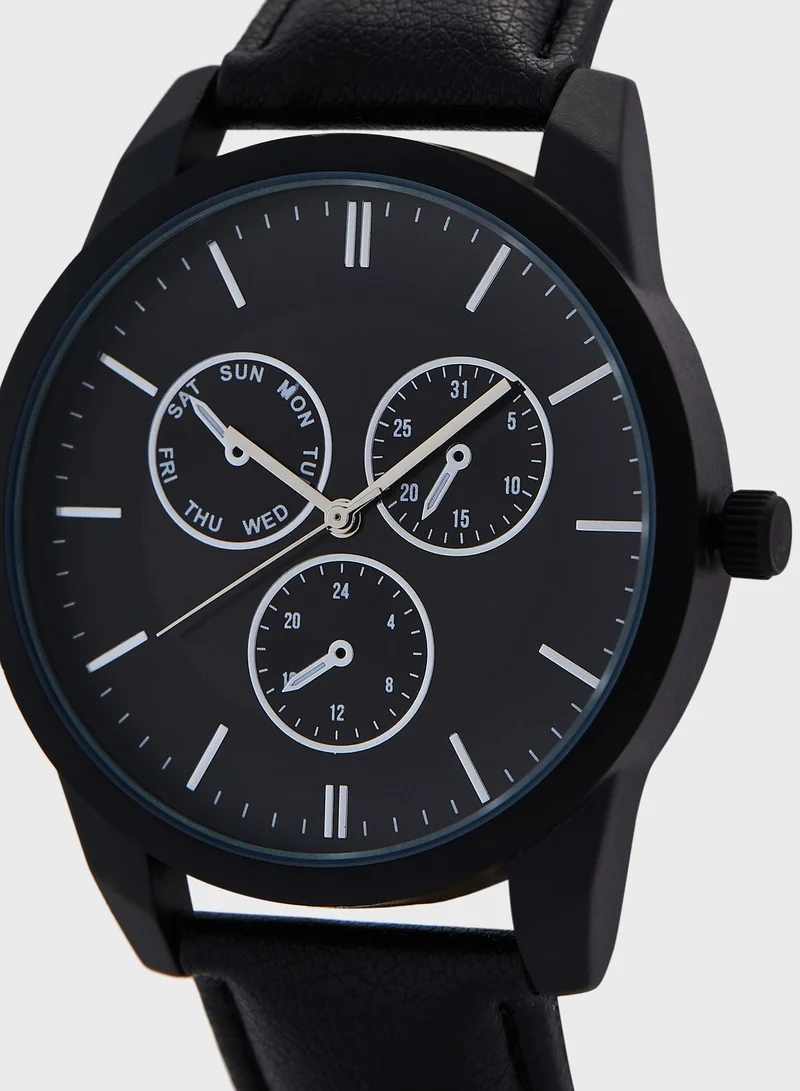 Robert Wood Watch and Bracelet Gift Set