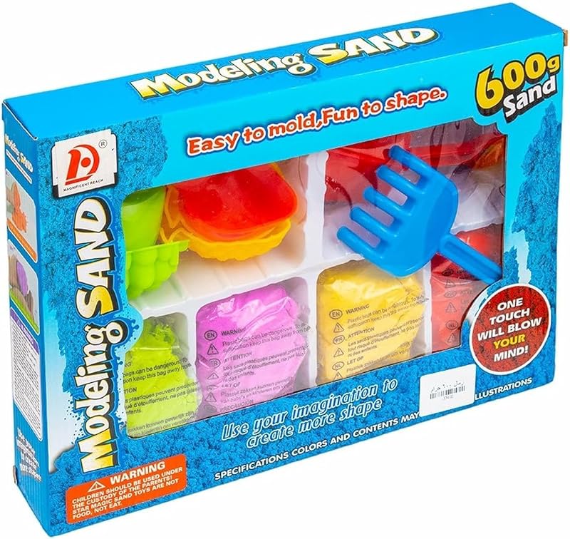 Generic Modeling Sand Easy to Mold Fun to Shape 600g â€“ 3341E