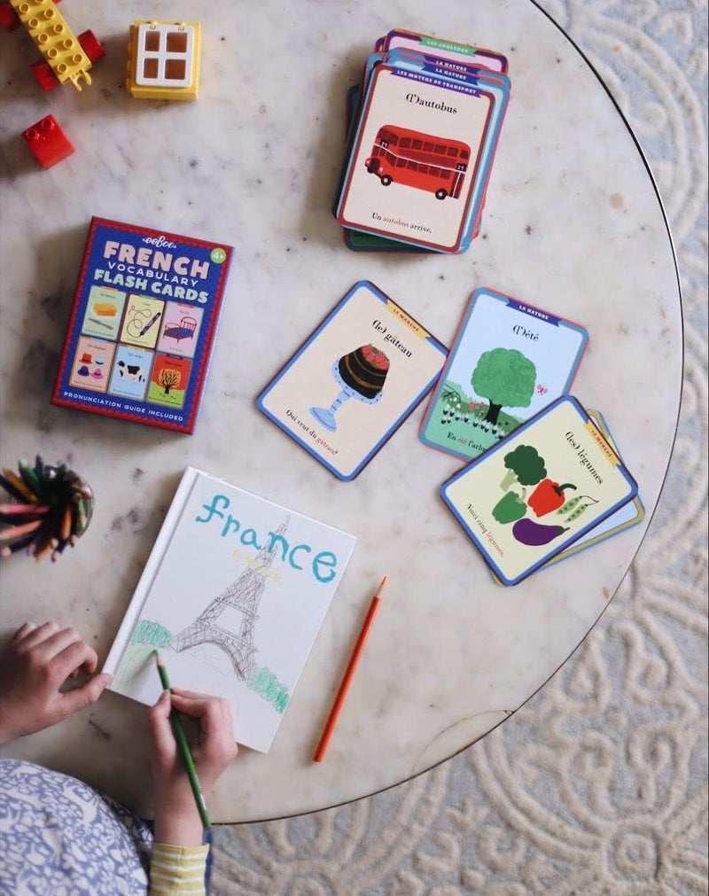 eeBoo: French Vocabulary Flash Cards, 56 Cards Included in The Set, Durable and Easy to Use, Pronunciation Guide Included, for Ages 4 and up - Image 5