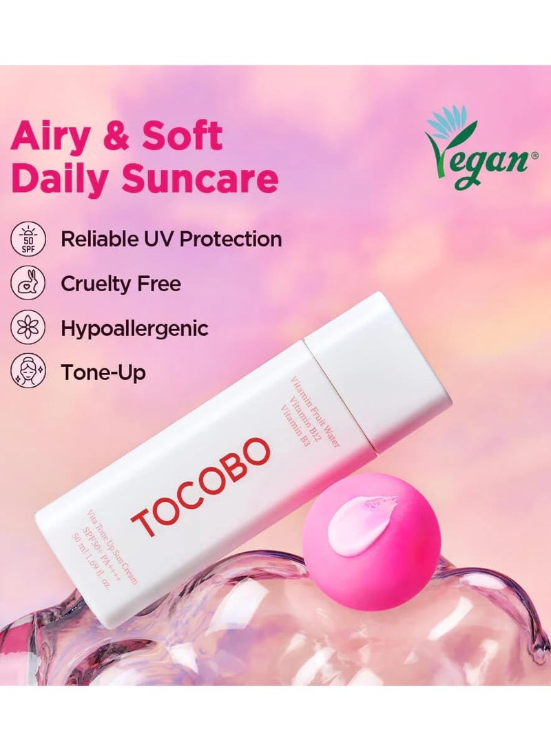 Tocobo VITA TONE UP SUN CREAM SPF50+ PA++++ - Image 4