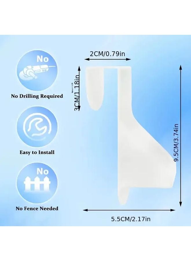 2pcs No Drill Spray Bottle Holder Wall Mounted Space Saving For Kitchen Bathroom - Image 4