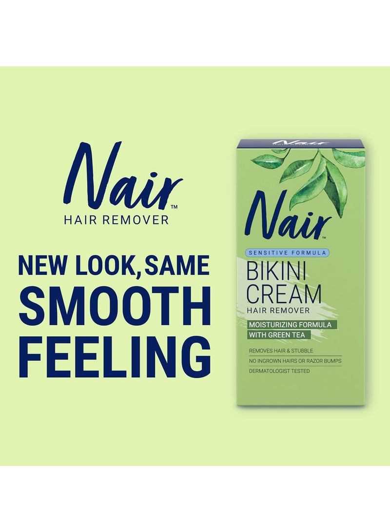 نير كريم البيكيني مع الصيغة الحساسة للشاي الأخضر، 1.7 أوقية - Image 2