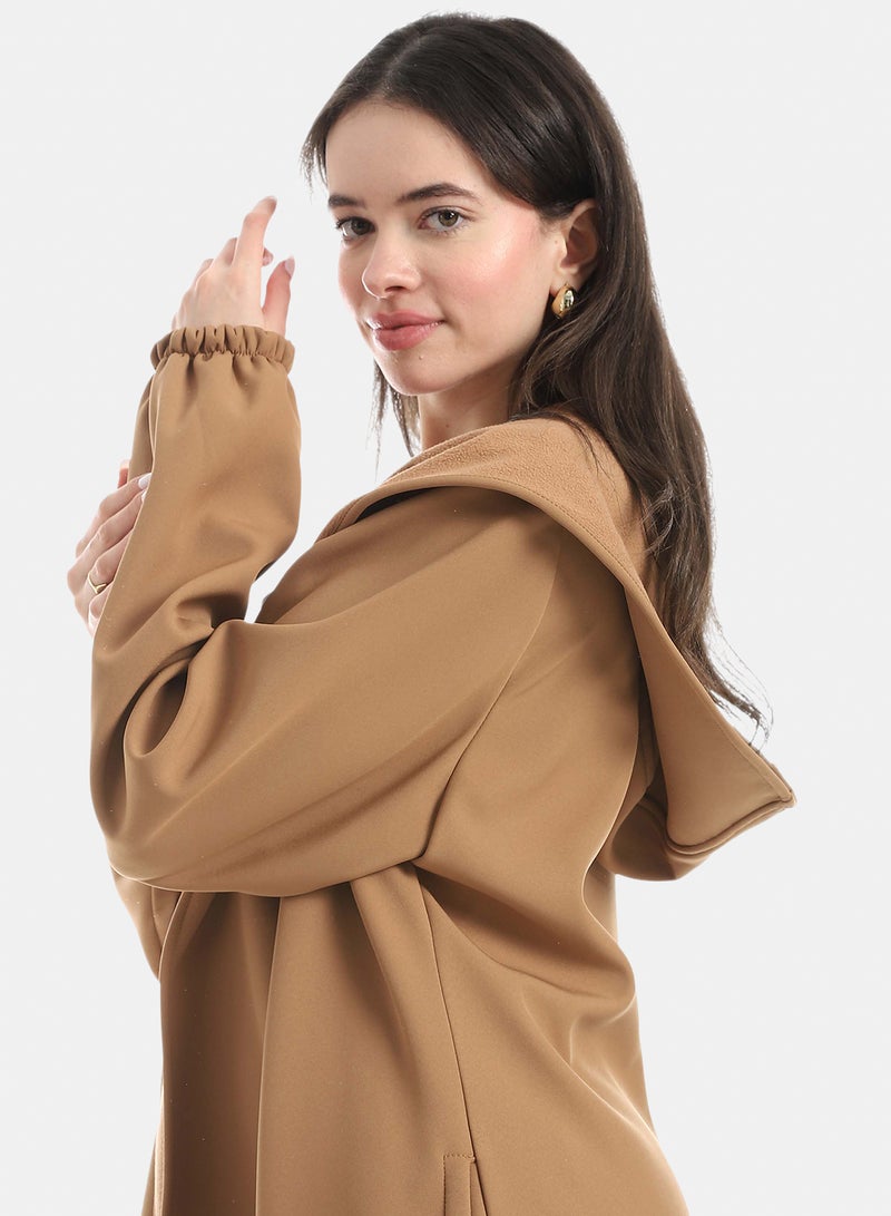 Red Circle Hooded Cardigan - Image 4