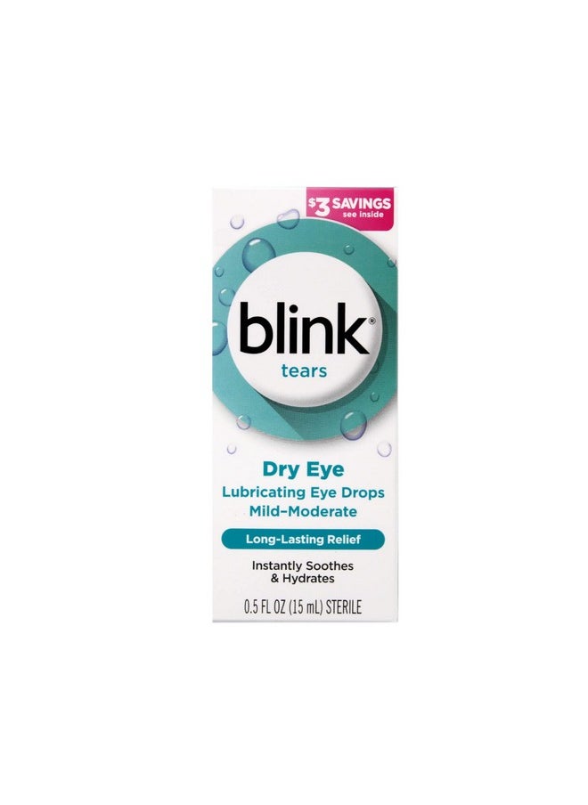 Blink Tears Lubricating Eye Drops, .5 Oz.  - Image 1