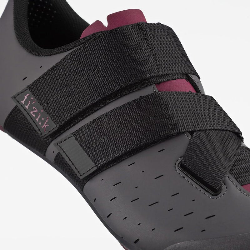 Fizik Terra Powerstrap X4, Gravel Cycling Comfortable Shoes, Anthracite/Grape, 6-6.5 - Image 5