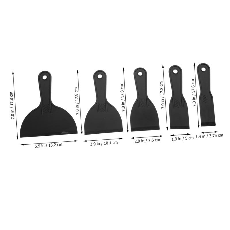 3 Pack Paint Scraper Tool For Wallpaper Tint Film And Automotive Sticker Removal - Image 4