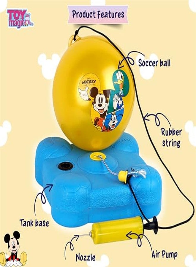 ToyMagic Mickey Mouse Reflex Soccer Football Training Kit Game for Kids | Outdoor Activities, Garden Games, Practice, Swing Ball, Suitable for Boys and Girls Age 6+ - Image 4