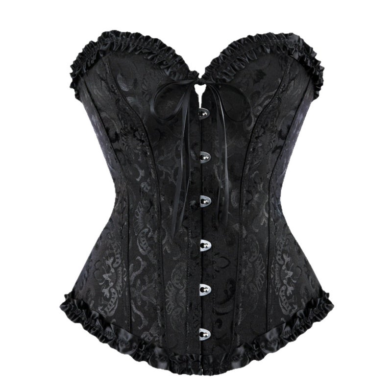 819 Supply Court Corset Corset Tight Waist Body Support Jacquard Body Shaping Top - Image 5