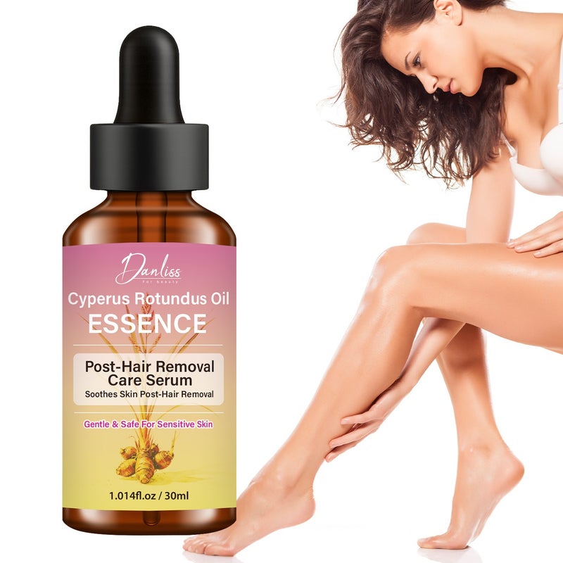 Danliss Cyperus rotundus hair-inhibiting essential oil 30ml, a soothing and moisturizing essence for post-hair removal - Image 1