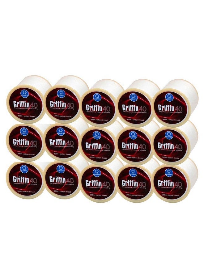 Griffin Threading Thread For Eyebrows Face Body Hair Remover(Case Of 15 Rolls) - Image 1