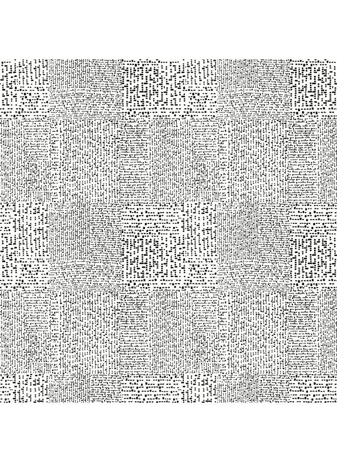 NuWallpaper Nus4386 Mayim Peel & Stick Wallpaper Black  - Image 1