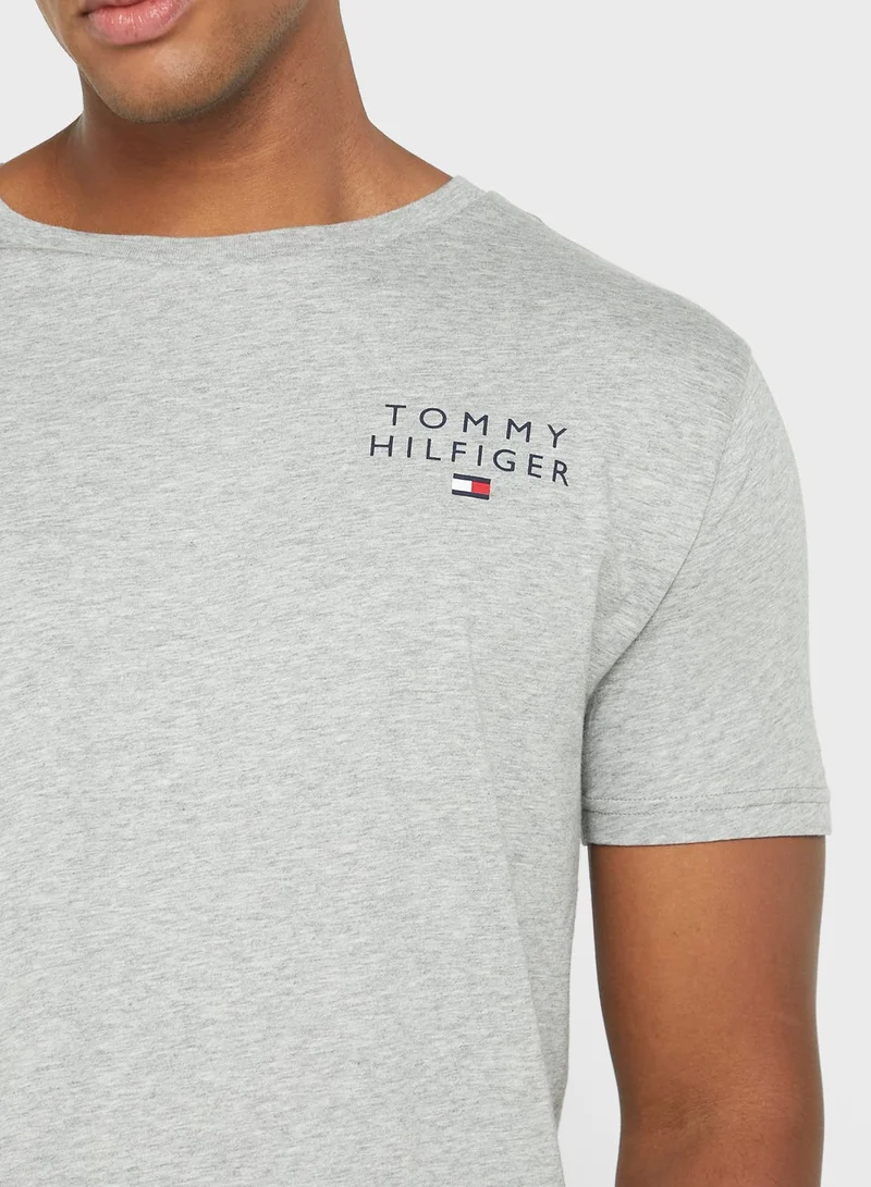 TOMMY HILFIGER Logo Crew Neck T-Shirt