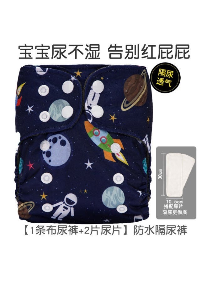 Newborn Baby Diaper Pants Polar Fleece Urine Ring Breathable Washable Baby Training Pants Waterproof Leak-proof Pants