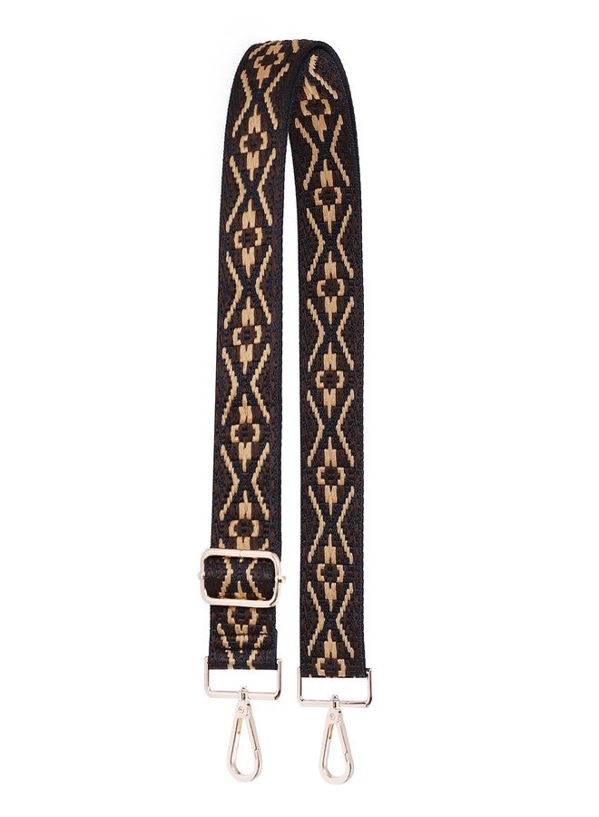 S-Jacorry Purse Strap Replacement Crossbody Wide Shoulder Strap Adjustable Canvas Straps Handbag Strap Replacement Belts, Gold Buckel-951, inch, Canvas,chain,charm,simple - Image 5