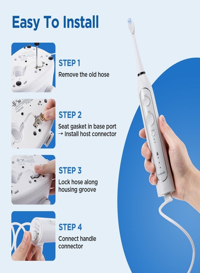 اورالفي خرطوم بديل مناسب لجهاز Waterpik Sonic-Fusion SF-01/02/03/04، قطع غيار لملحقات Waterpik، عبوة واحدة - Image 4