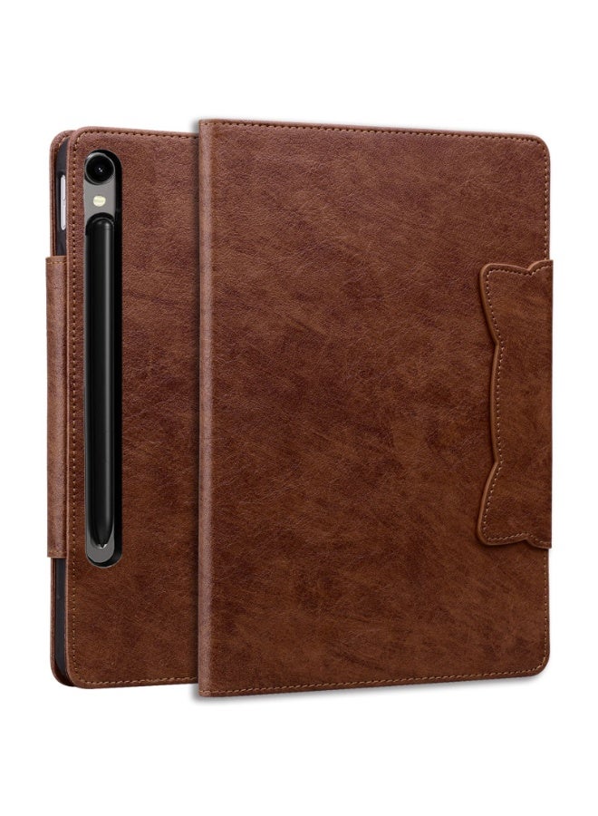 general Compatible Tablet Case for Samsung Galaxy Tab S10 FE+ Plus 13 Inch 2025 SM-X620/SM-X626B Protective Cover, PU Leather Business Flip Case with Card Slot and Stand Function - Image 5