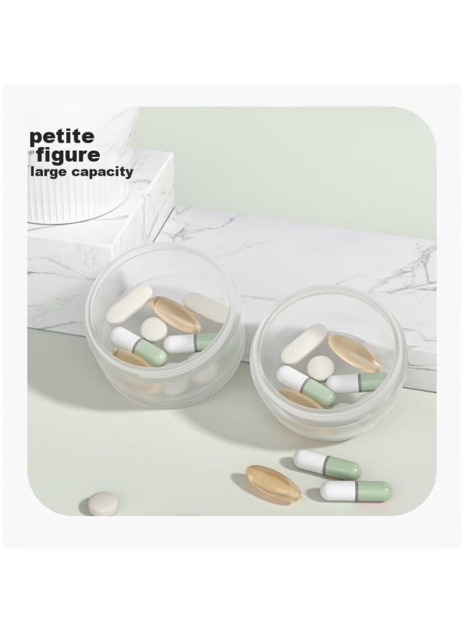 Forty thousand kilometers 40,000 Km Grinder Pill Splitter 4-in Pill Crusher Powder Grinder Home Pill Cutter Pill Box Sw7604 - Image 5
