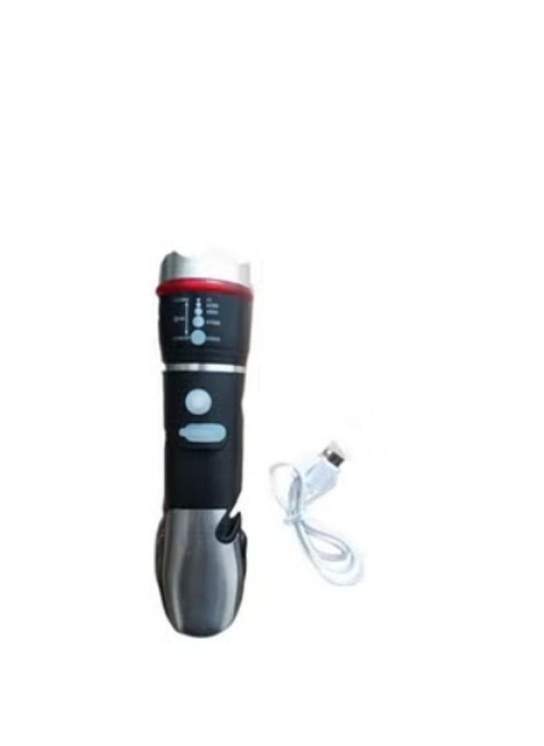 Generic Multi-Use Manual Led Flashlight Multicolour  - Image 2