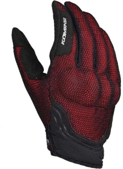 Komine GK-194 3D Knitted Breathable Protected Motorcycle Gloves  - Image 3