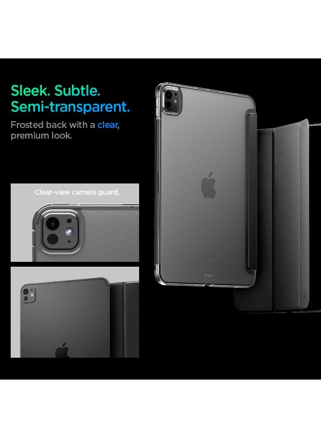 Spigen Liquid Air Folio for iPad Pro 11 inch Case M5/M4 (2025-2024) Tri-fold Kickstand Cover - Black - Image 3